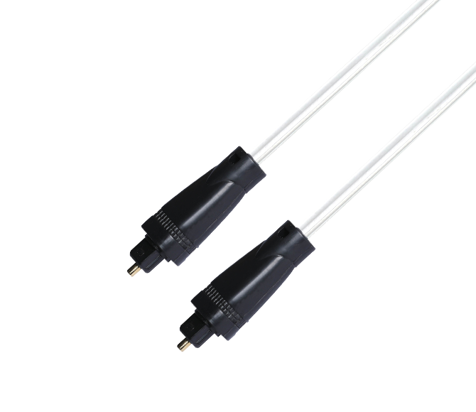 FT-1289透明線體方轉(zhuǎn)方數(shù)字光纖音頻線 SPDIF/OPTICAL光纖線音響功放