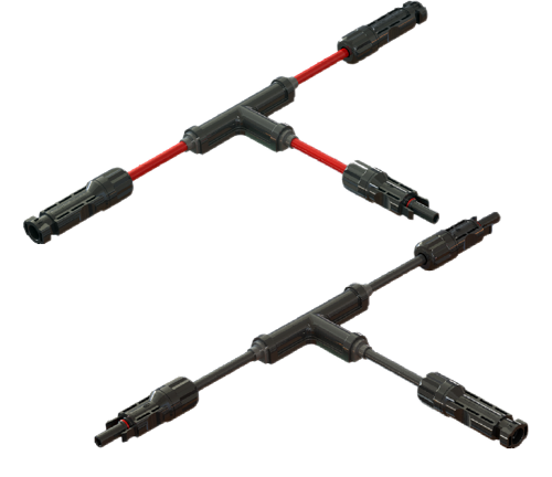 二合一通光伏線束T型